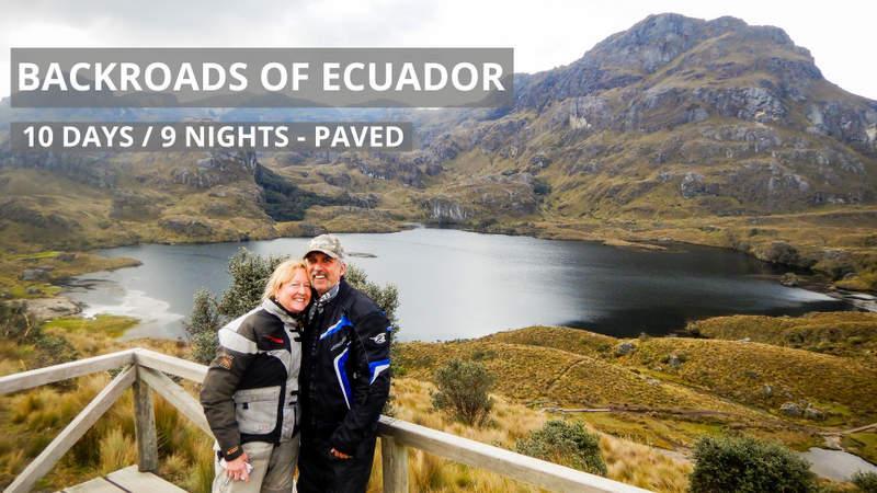 Self-Guided Backroads of Ecuador Motorcycle Adventure Tour