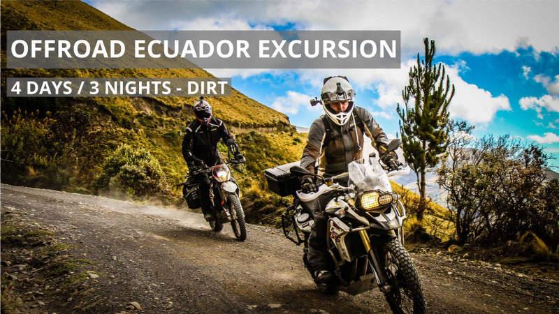 Guided Offroad Ecuador Excursion Motorcycle Tour