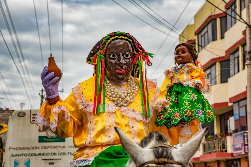 Mama Negra Festival in Latacunga Ecuador