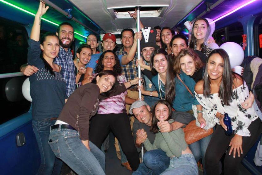 Chiva party bus in Quito 850px