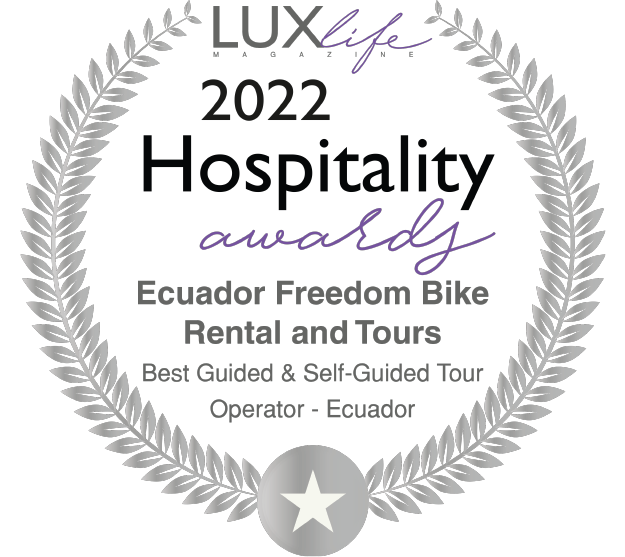 Ecuador Freedom Awarded Best Guided and Self-Guided Tour Operator of 2022
