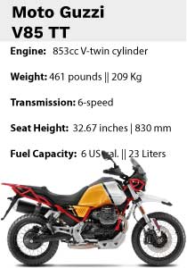 Moto Guzzi V85 TT tooltip