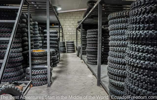 MotoZ Tires Stocked in Ecuador