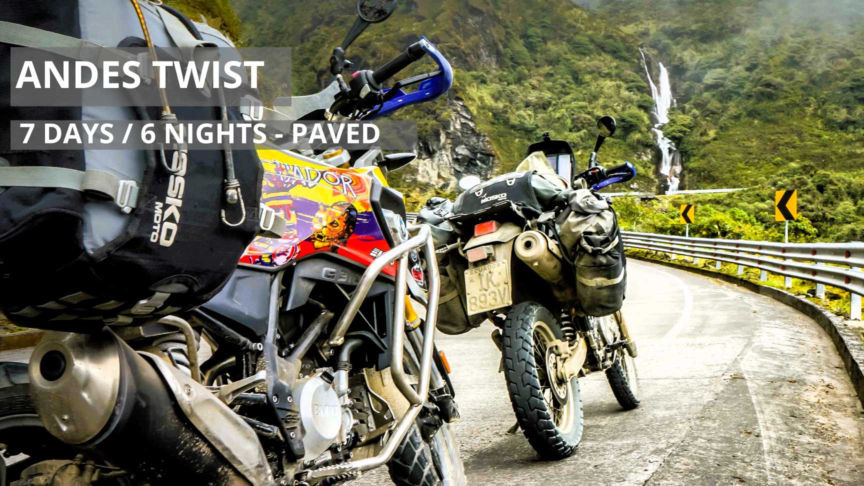 Self-Guided Andes Twist Motorcycle Tour