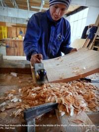 woodworking in isinlivi ecuador