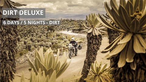 Guided Dirt Deluxe Luxury Motorcycle Tour