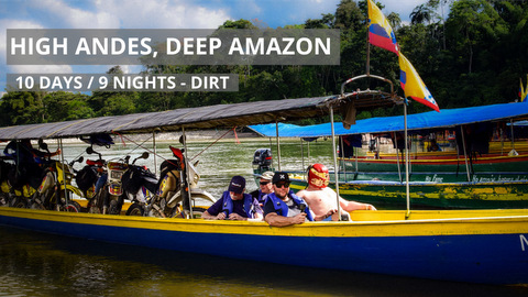 Guided High Andes Deep Amazon Motorcycle Tour