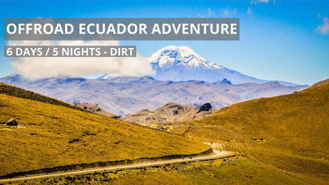 Guided Offroad Ecuador ADVenture Motorcycle Tour