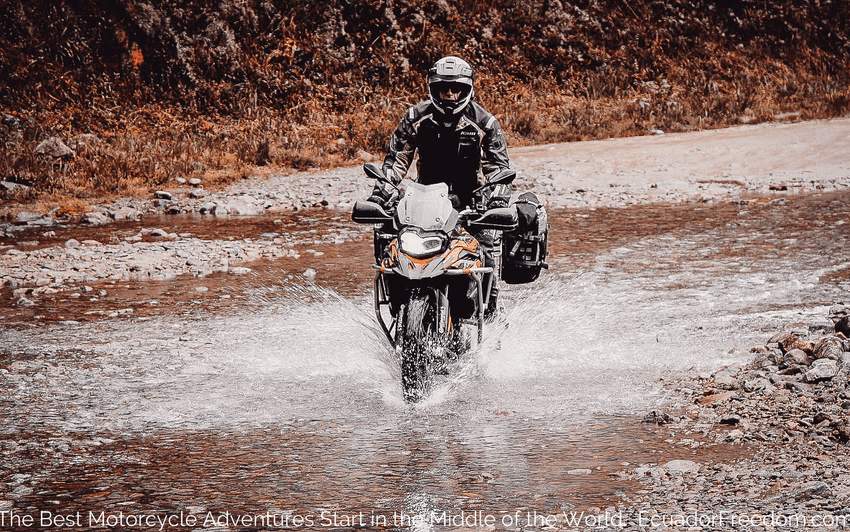 bmw f850gs WATER CROSSING