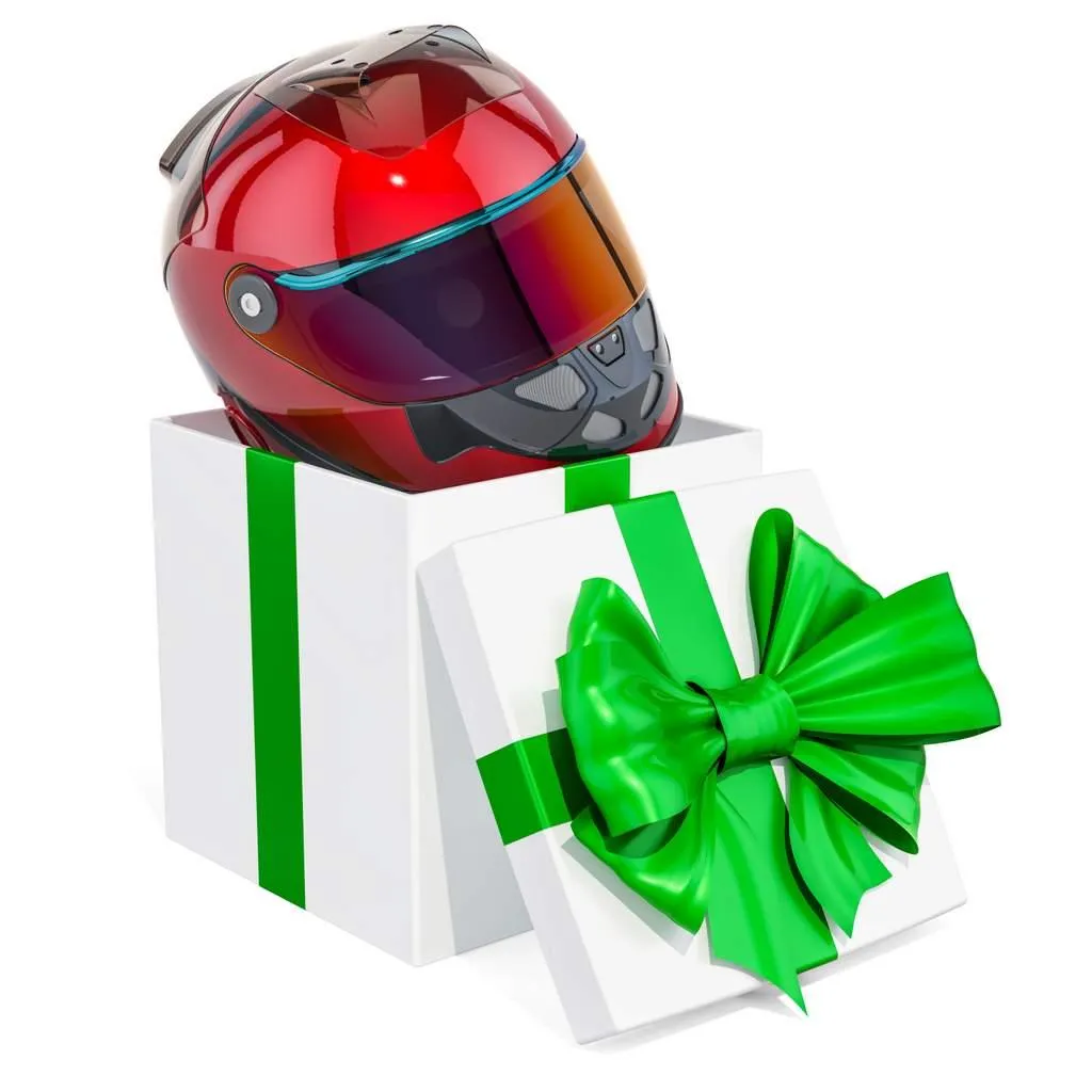 1 gift wrap helmet