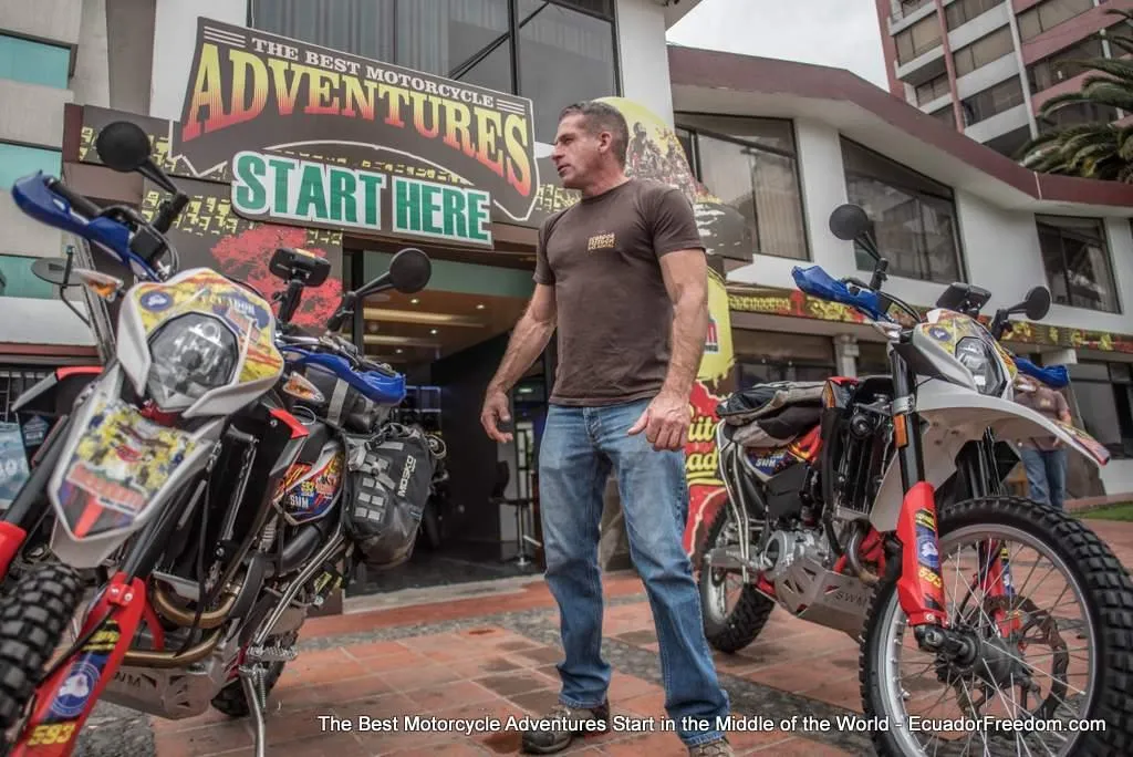 Court Rand Ecuador Freedom Motorcycle Tours and Rentals