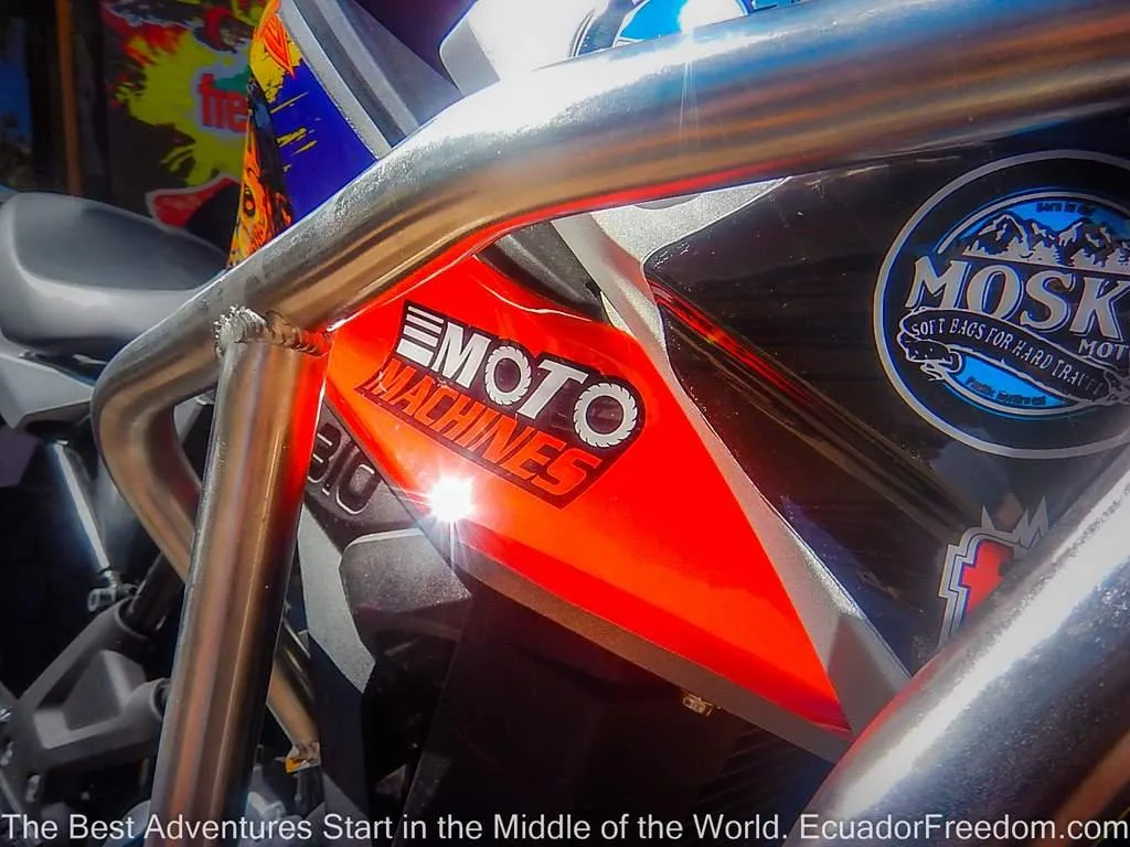 Ecuador Freedom Teams Up with Moto Machines
