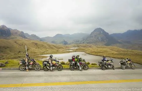 BMW Motorcycle Tours in Ecuador