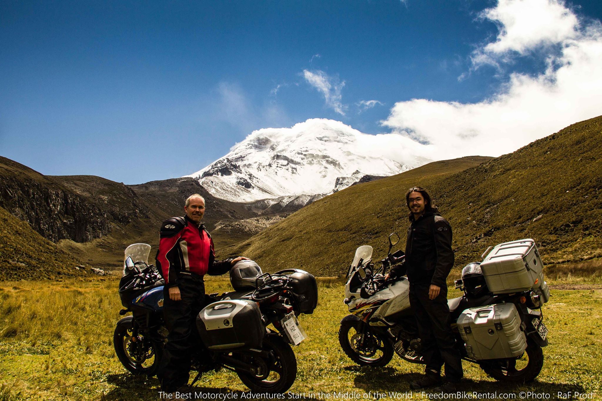 two vstroms at chimborazo